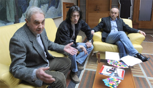  Dušan Otašević, Duško Paunković i Nikola Šeatović 
